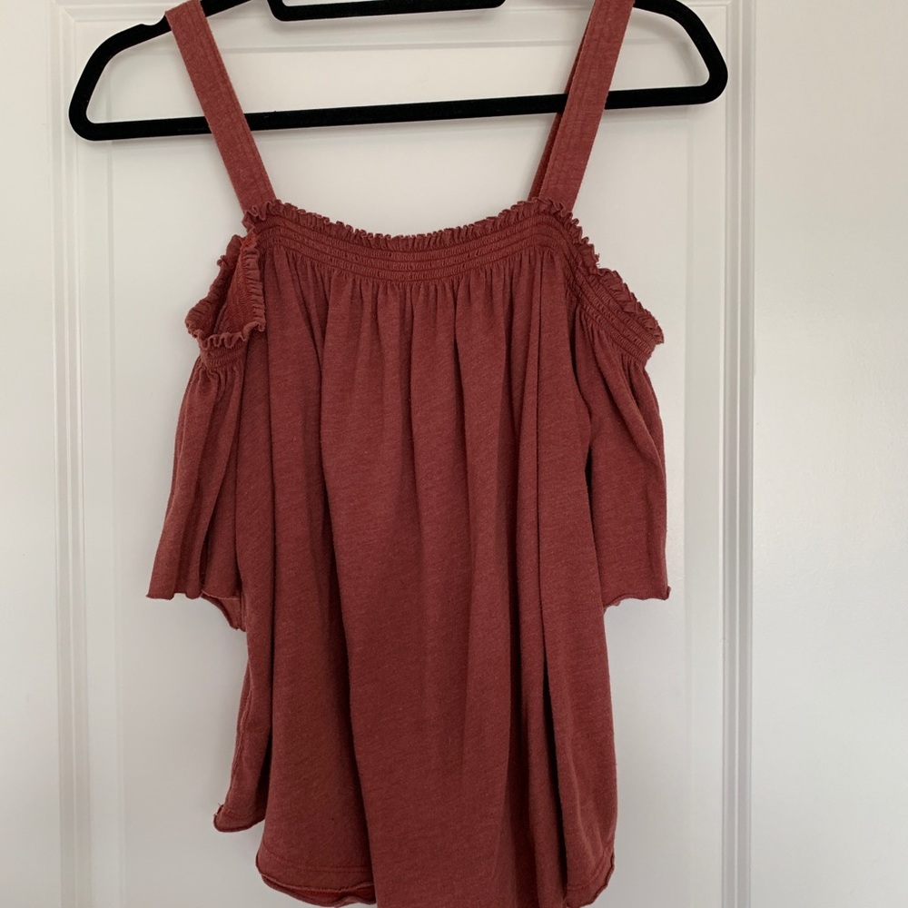 off the shoulder/tank blouse